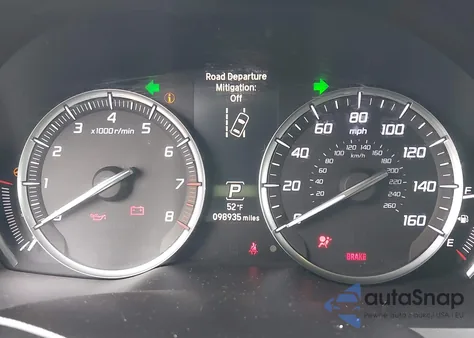 2017 Acura Mdx z USA, uszkodzony, nr VIN 5FRYD4H34HB018588